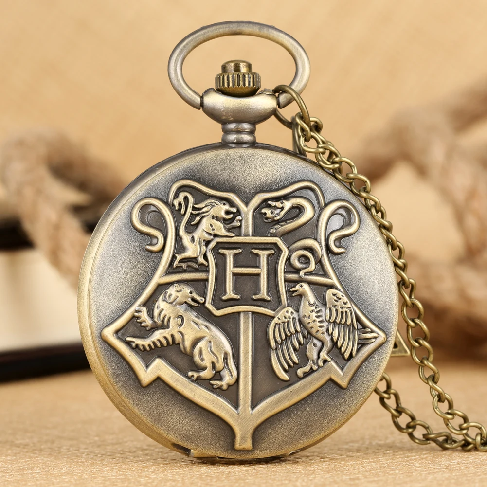 

Women Men Necklace Relogio Montres With Gifts Accessory Harry Antique Pocket Watch With Death Hallows Pendants