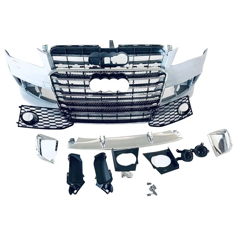 A8 S8 Front Bumper For Audi W12 Body Kit Approved Plastic Bumper For A8 ...