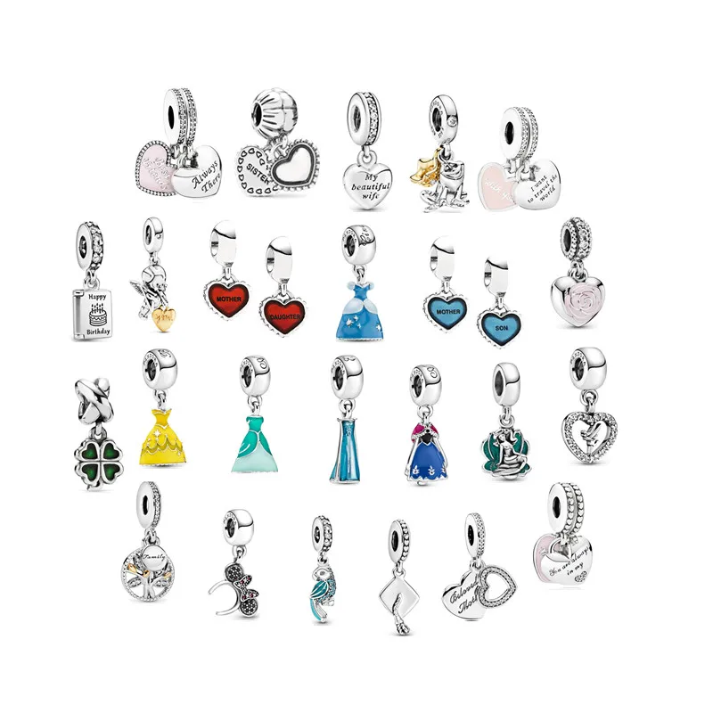 

925 Sterling Silver Charm DIY Bracelet Jewelry Accessories for pandora