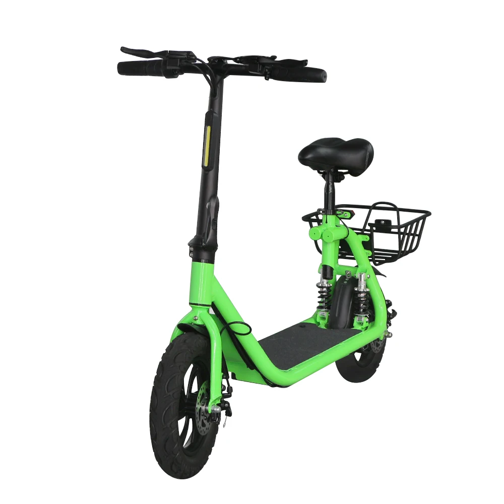 

two-wheel foldable electric bicycle 10Ah lithium battery waterproof adult electric scooter