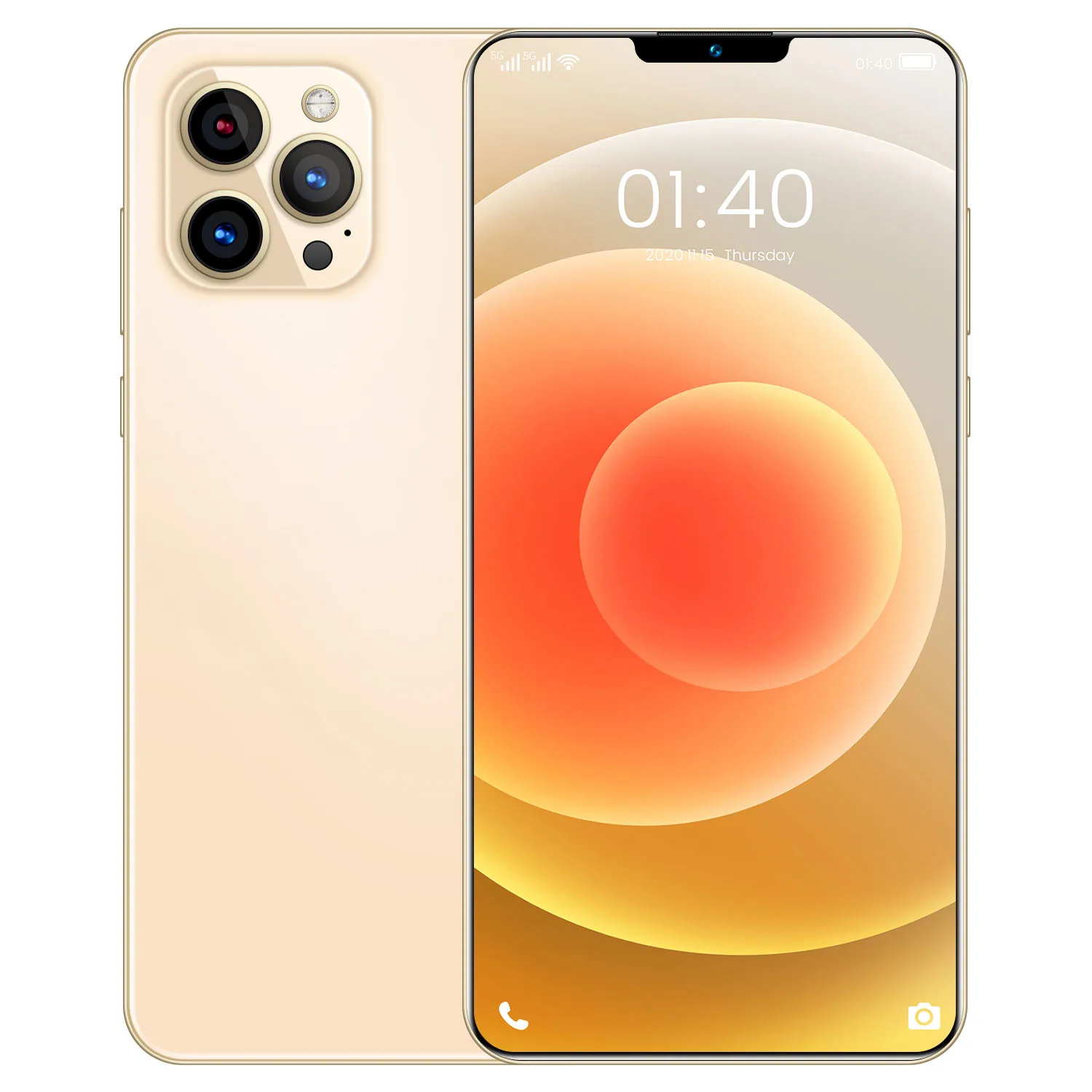

Phone12 Pro Max 6.7inch Cell Phone 512GB High Cost Performance 4G 5G Gaming Mobile Phones, Black, white, blue, gold
