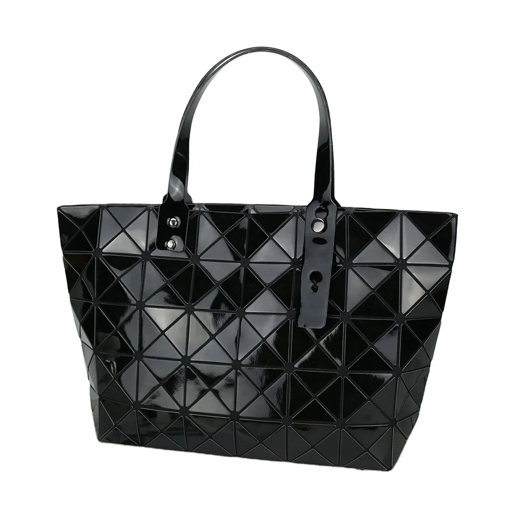 

Hot Selling Travel Geometric Handbags For Women With Low Price, 4 colors