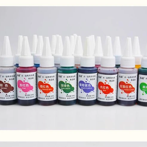 

Edible coloring baking 24 - color cream cake decoration coloring