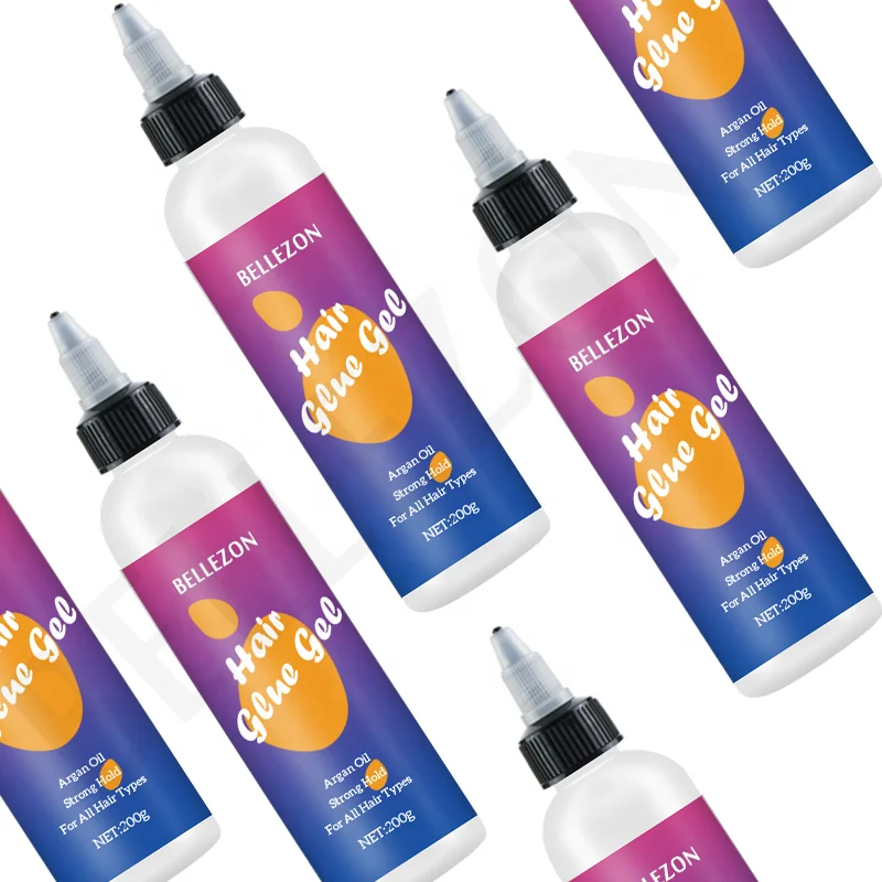 

Custom Logo Super Hold Melted Faster Transparent African Hair Lace Glue Liquid Gel