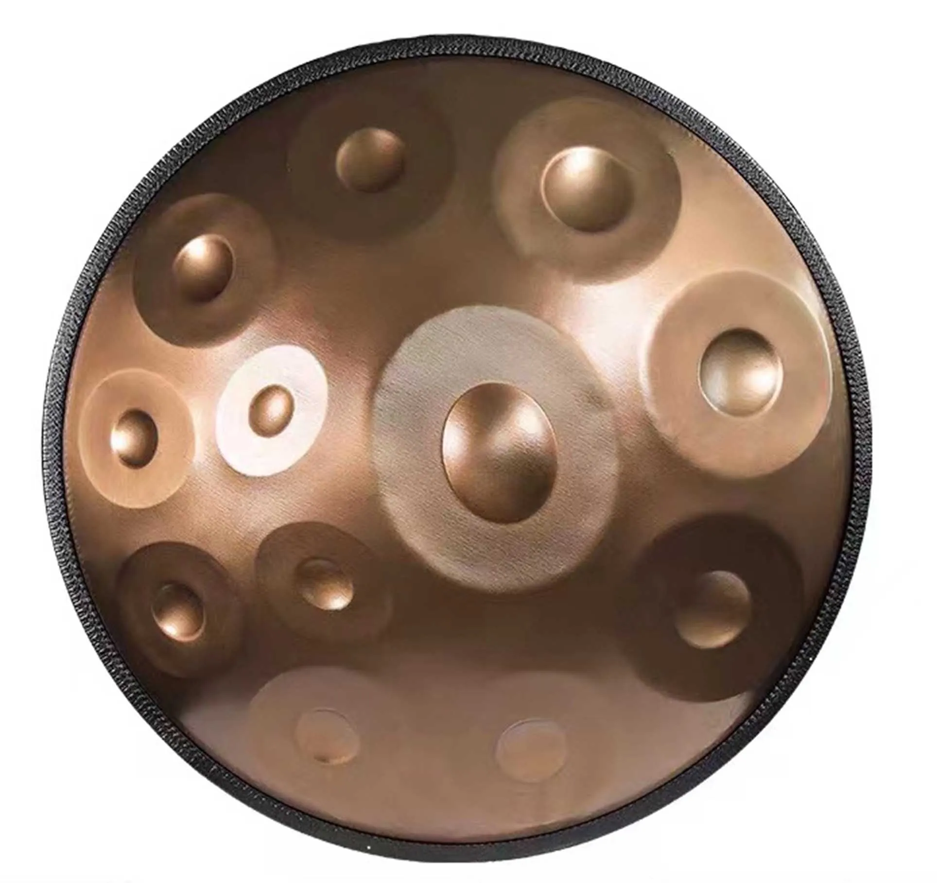 Custom Handmade Instrument Percussion 432/440Hz Hand Pan Drum 14 Note Handpan with Stand