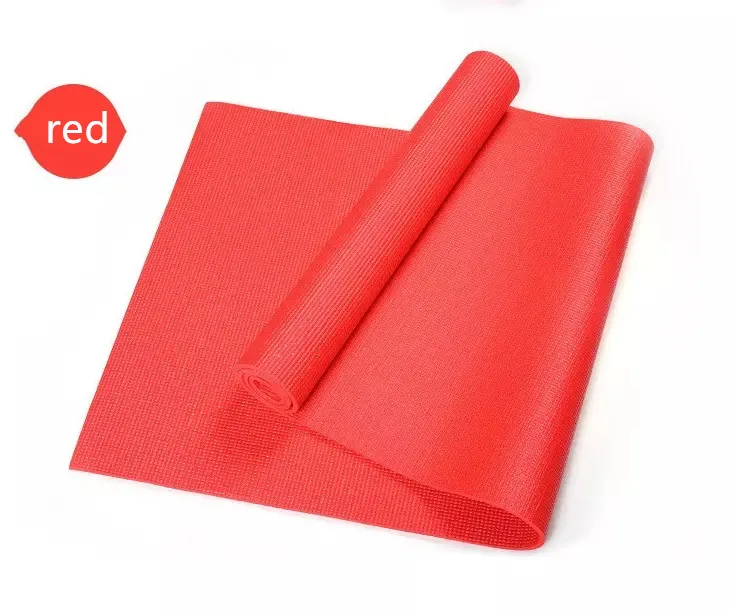 

China Directly Factory Eco Friendly Comfortable Black Non-Slip Pvc Yoga Mat, Multi colors