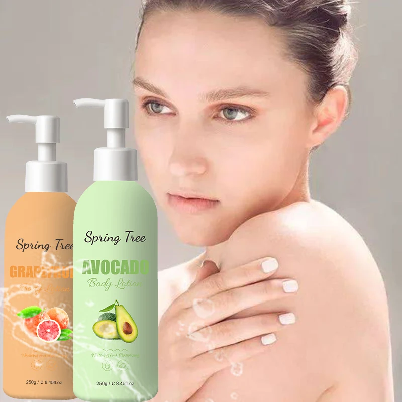 

Private Label Pure natural fruit extract whitening body lotion moisturizing and nourish body lotion