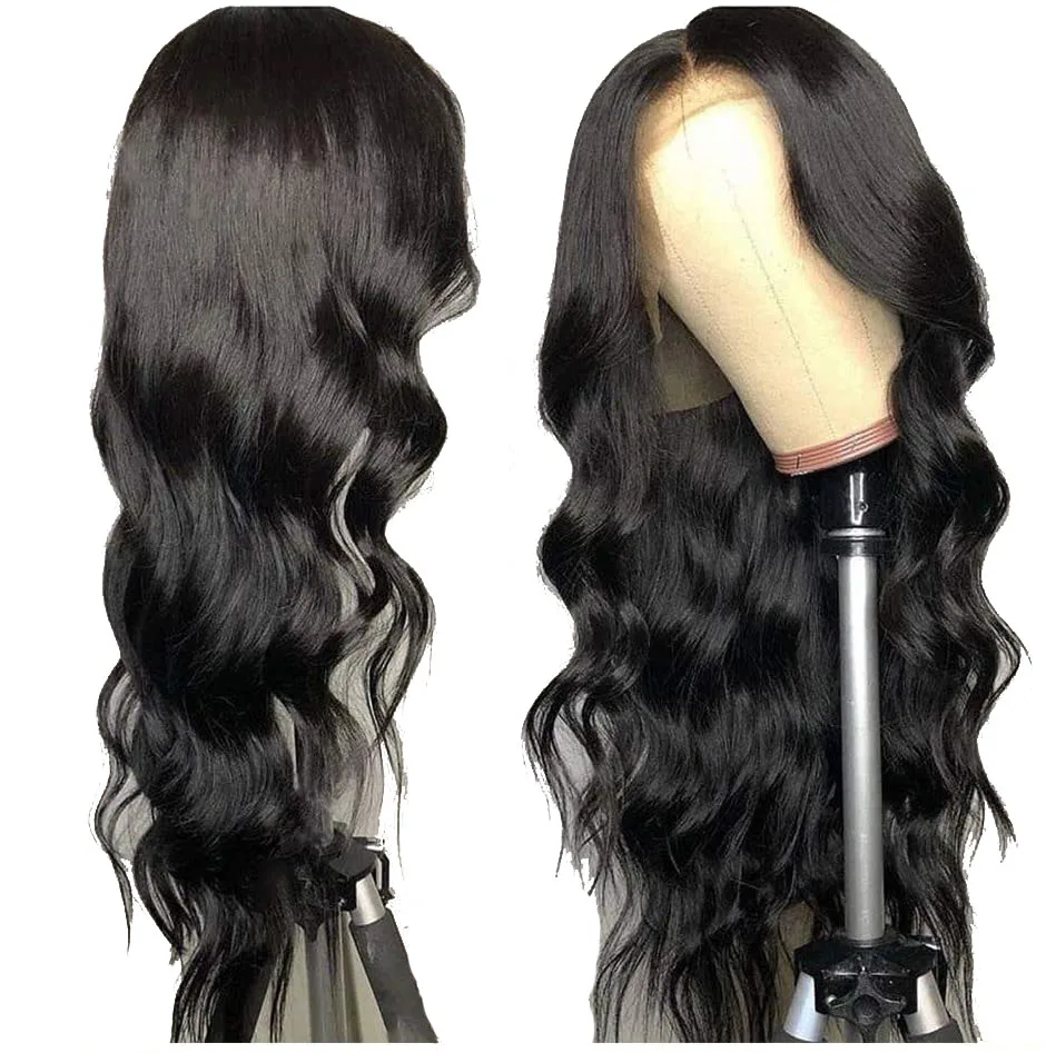 

Top Grade Body Wave Human Hair Wigs for Women Lace Front Human Hair Wigs with Baby Hair 180% Density