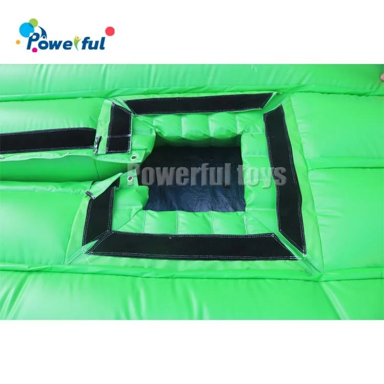 6m inflatable toxic meltdown wipeout 8 persons inflatable sweeper meltdown outdoor