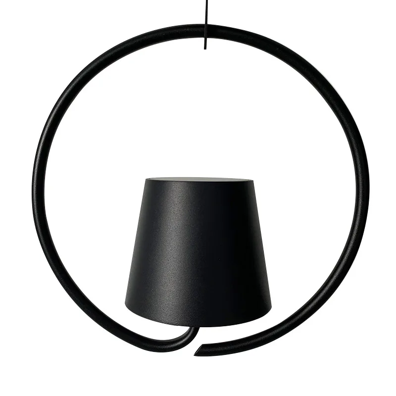 Nordic Design Cordless IP54 Outdoor Zafferano Poldina USB Touch Lamp Battery Rechargeable LED Wall Light