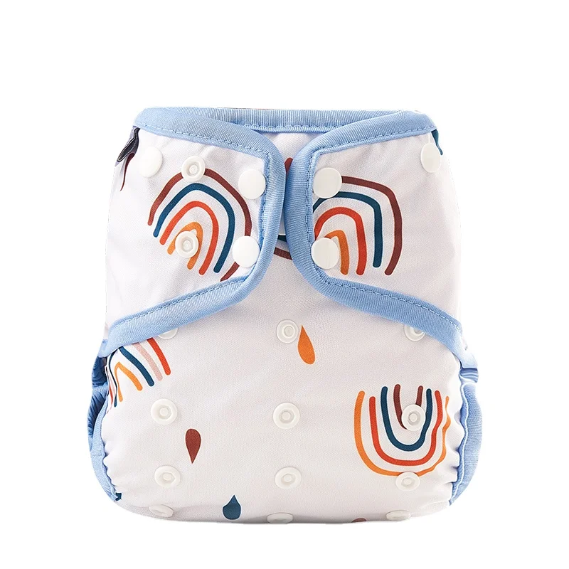 

Elinfant Adjustable Washable Reusable Diaper Nappy Cover  Baby Cloth Diaper Cover For Infant, As shown