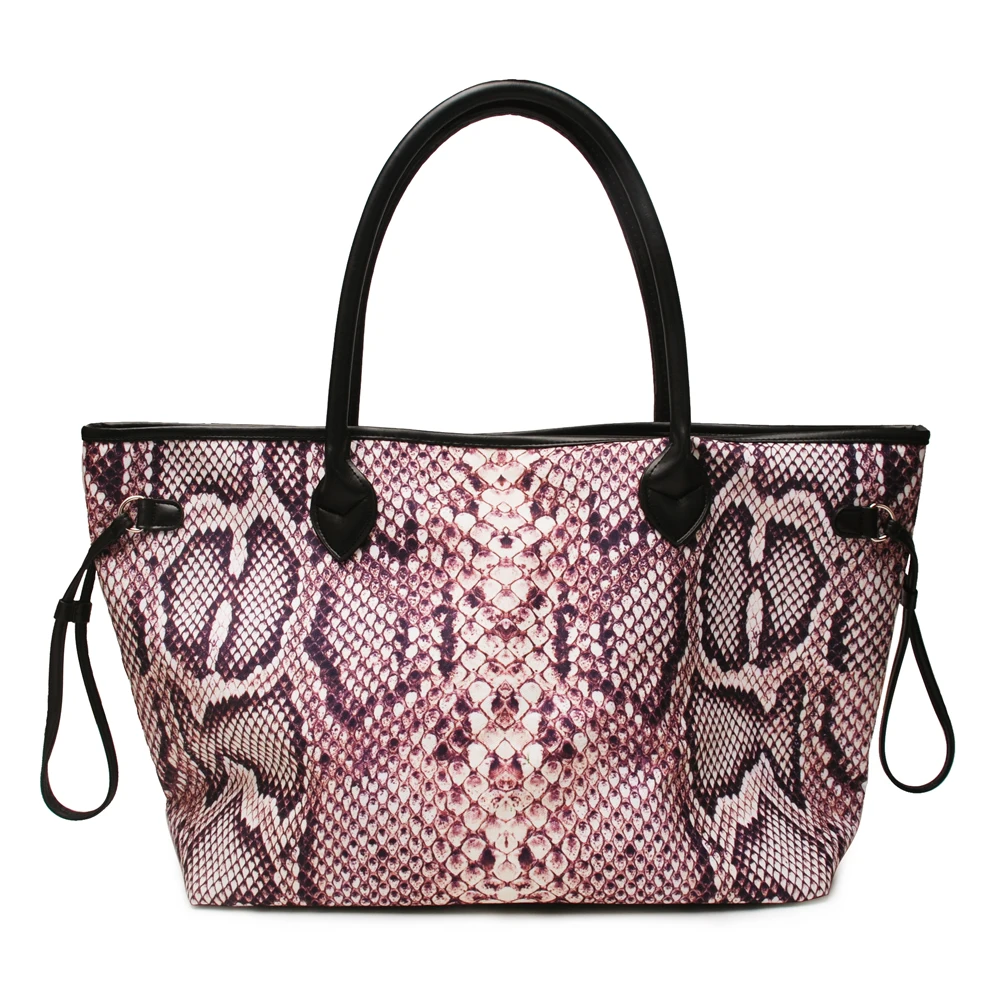 

Wholesale Canvas Multi-purpose Snake Print Handbag For Women
