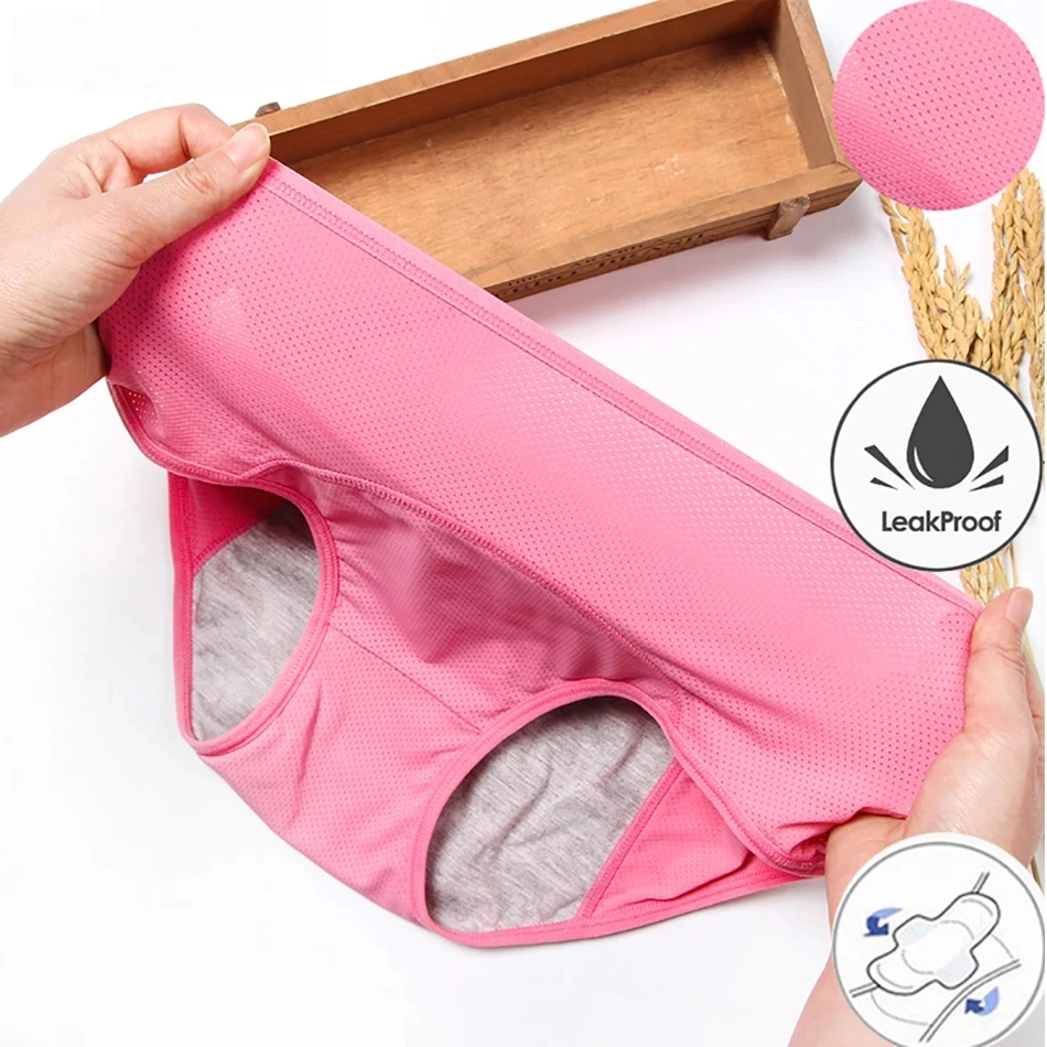

ChaoRong Brand Leak Proof Menstrual Panties Physiological Pants Women Underwear Period Cotton Waterproof Briefs Dropshipping