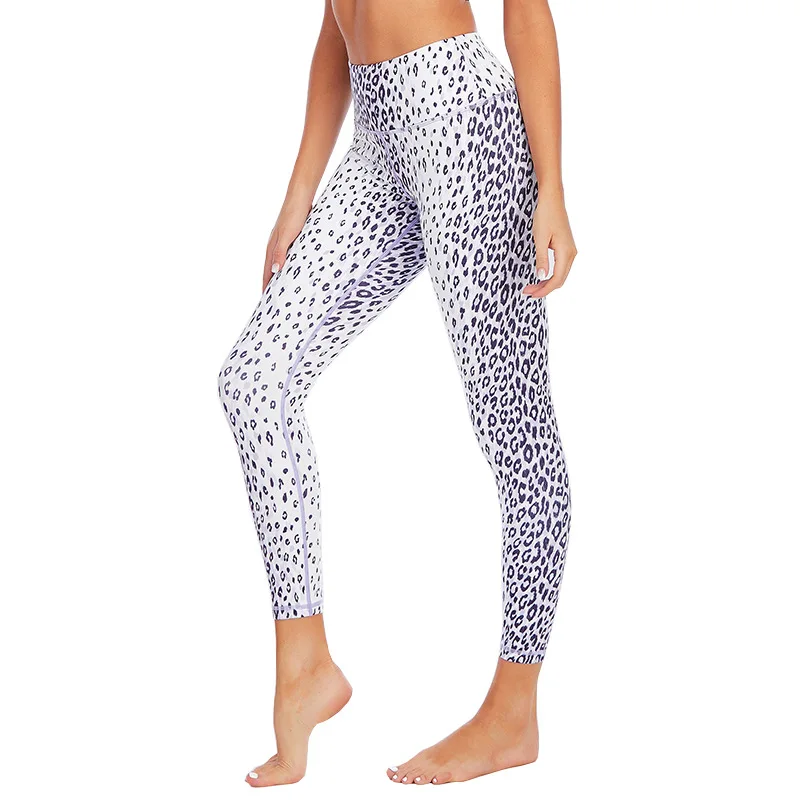 

Leopard Spandex leggings Yoga pants nylon spandex leggings, Picture shows