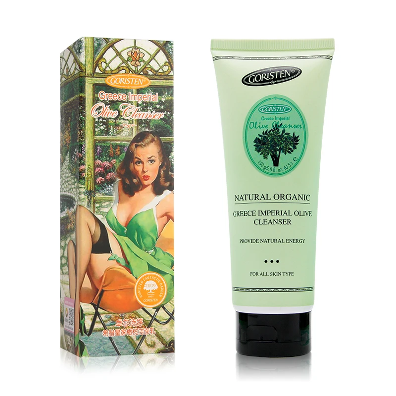 

Private label Face Wash Face Cleanser Anti Aging Clear Pores Cleanser Facial for Sensitive Skin, White
