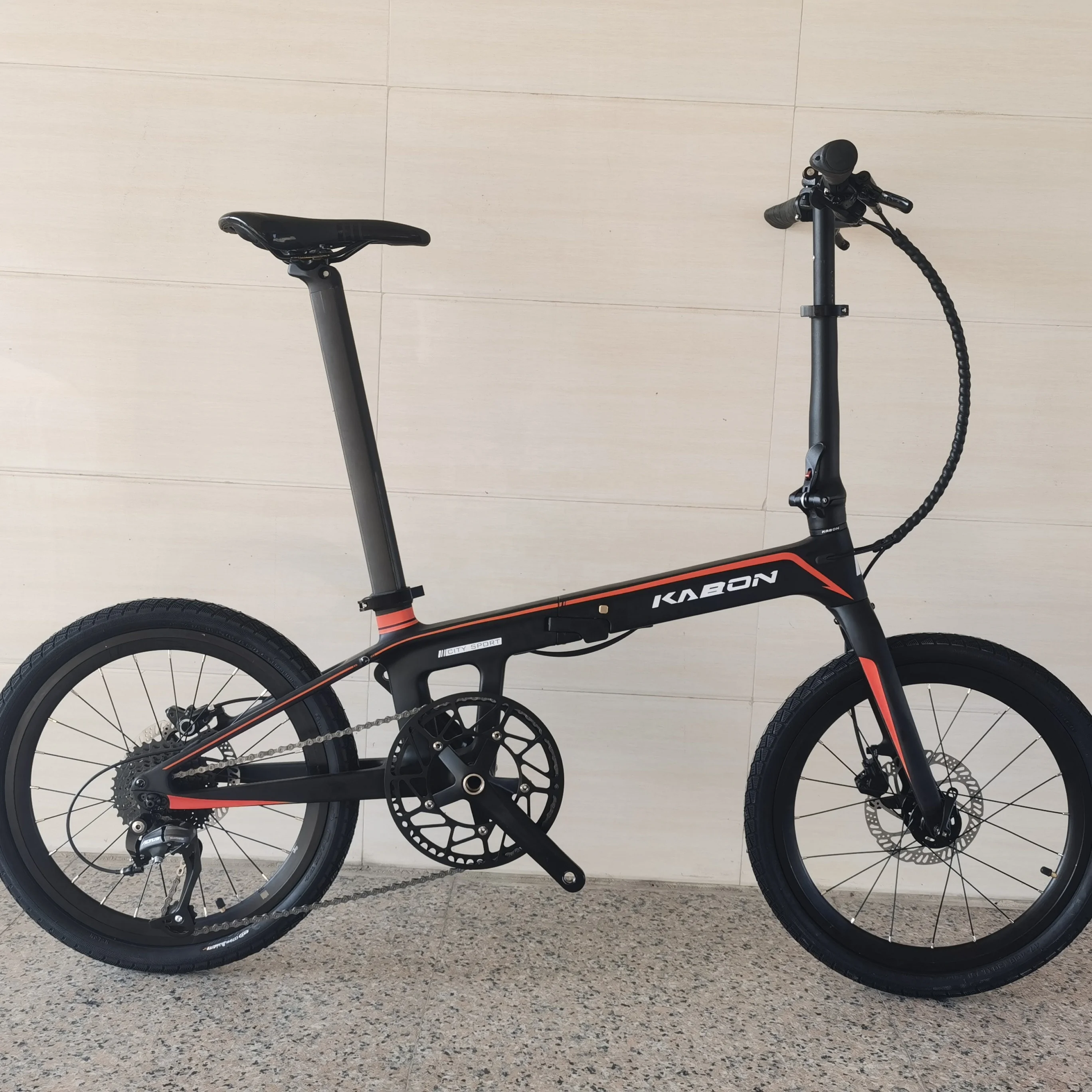 

Wholesale China mini 20 inch folding bike good quality 9 speed gear folding bicycles for adult cheap CE foldable cycle bike, Black red/black blue/black/chameleon