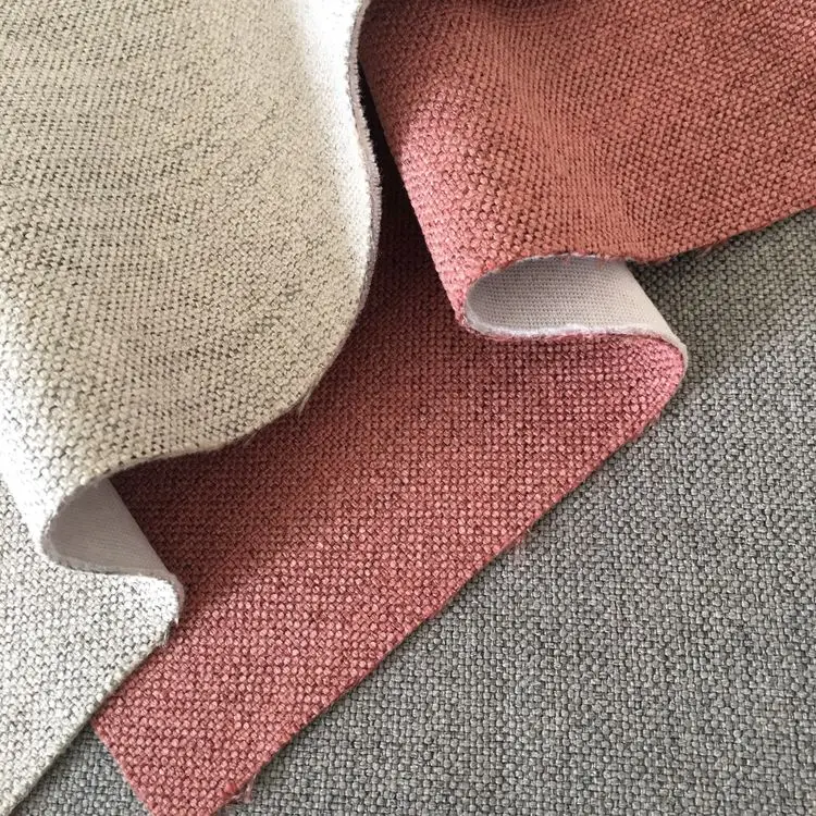 Strong Texture Sofa Fabric Upholstery 100 Polyester For Home Textile