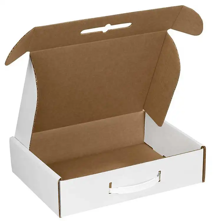 best quality camera packing tuck top corrugated mailing box with