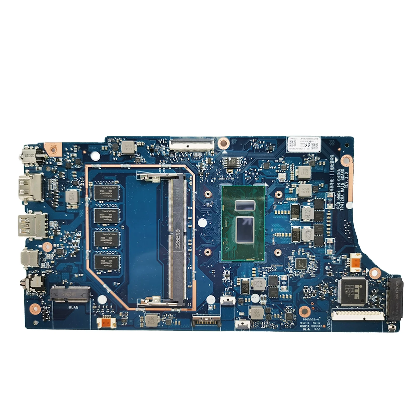 

Notebook Mainboard For ASUS Vivobook Flip 14 TP412UA TP412U Laptop Motherboard I3 I5 I7 CPU 4GB/RAM MAIN BOARD TEST OK