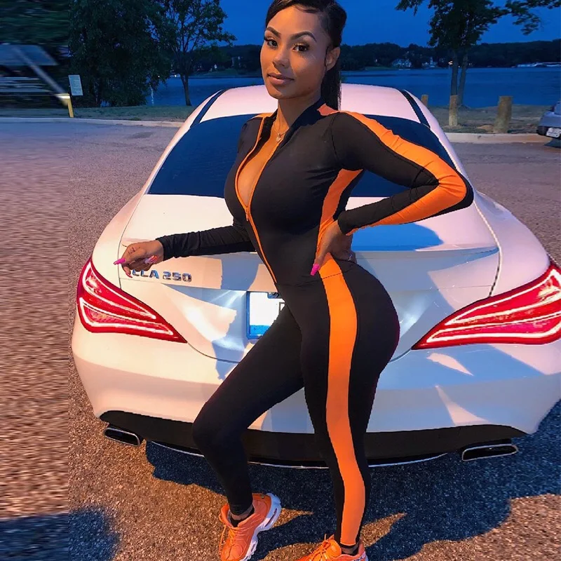 

LJ971065 One-Piece Fitness Yoga Suits Women Sexy Stitching Jumpsuits High Waist Yoga Pants Fitness Running Leggings Sportwear