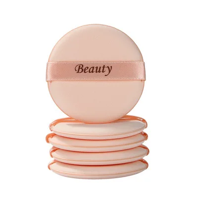 

5 PCS of round universal BBCC cream foundation special powder puff fixing base makeup repair air cushion powder puff