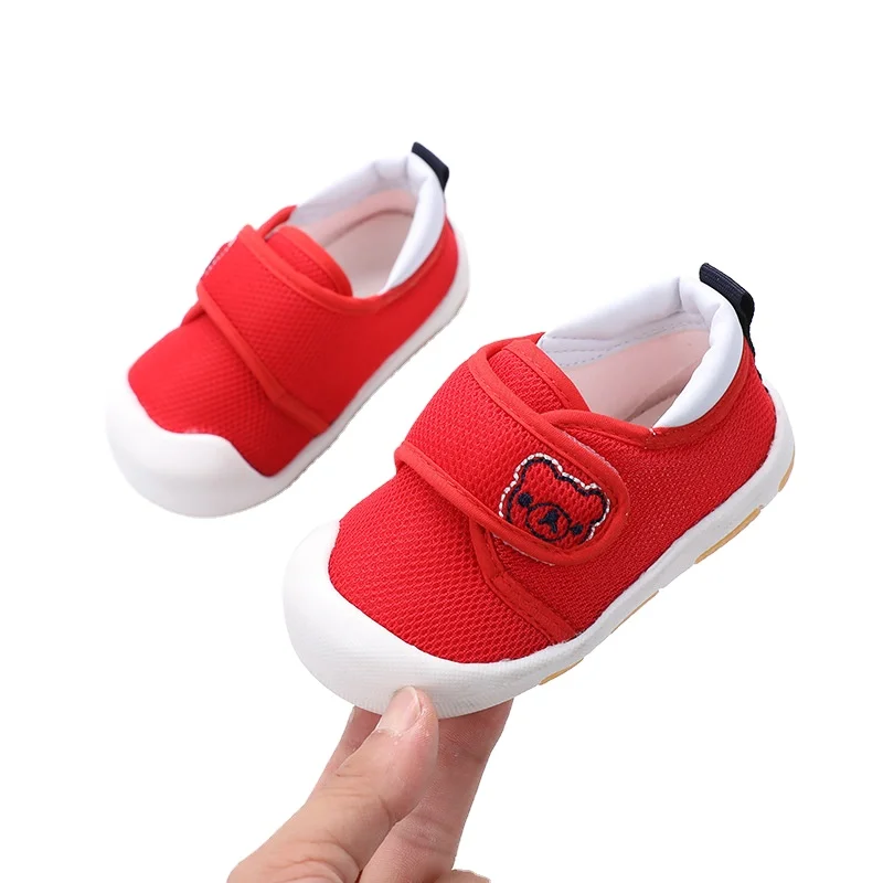 

New mesh breathable baby sports shoes, soft bottom non-slip baby toddler shoes