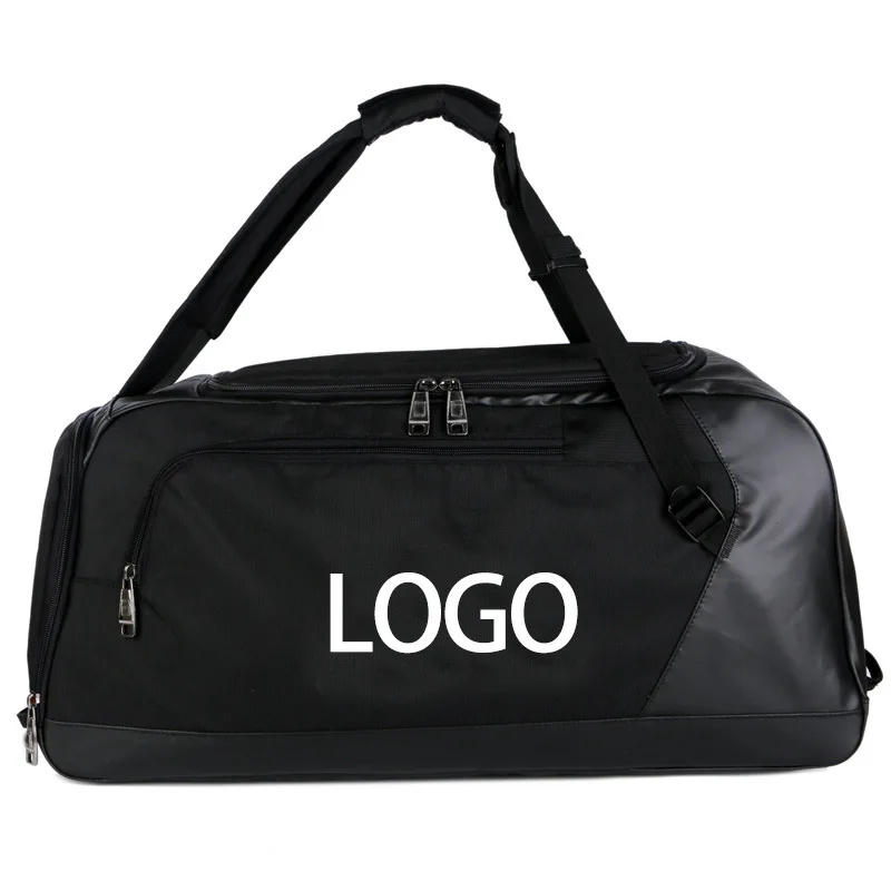 

New travel fitness bag custom logo sports handbag printing shoulder business travelling duffle bag, Pink, custom color