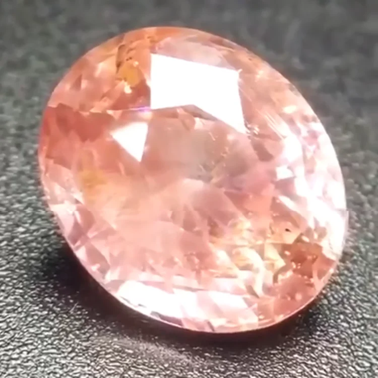

collection precious loose gemstone for jewelry 5.11ct Sri Lanka natural unheated Padparadscha sapphire