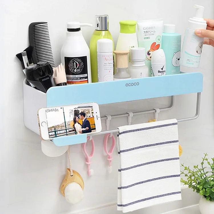 ECOCO Bathroom Shelf Shower Storage Organizer Caddy Organizer Wall