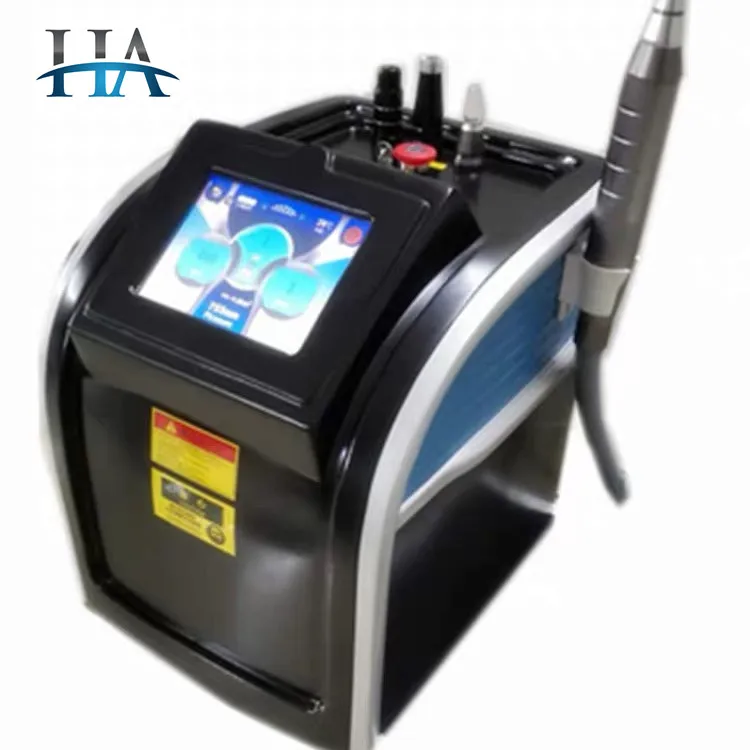 

Portable laser eyebrow washing machine 755nm 1064nm 532nm YAG picoseconds freckle removing tattoo beauty equipment