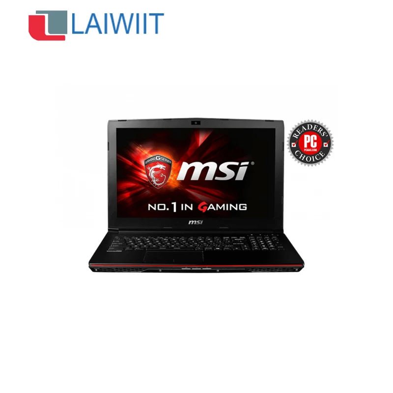

LAIWIIT Msi gaming laptop 15.6" Hot sale Used core i7 8Gb laptops second hand laptop, Black