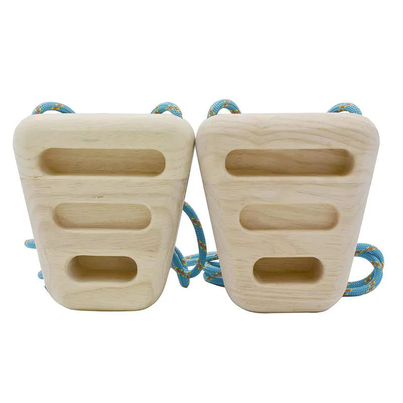 

Customized Finger Strength Training Wall Climbing Holds Wooden Beech Hangboard Mini