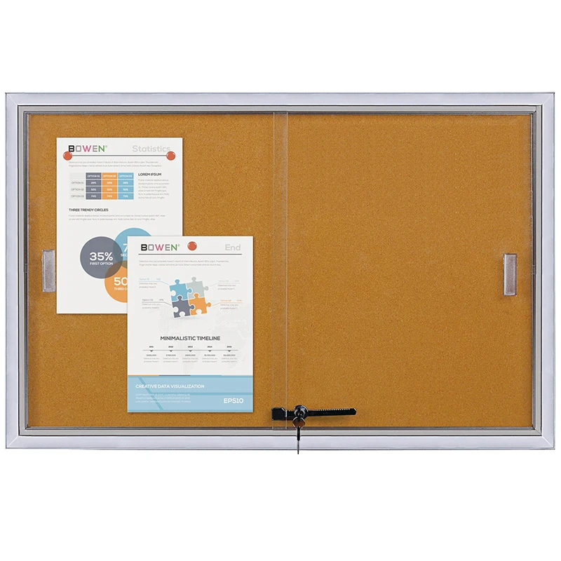 acrylic bulletin board