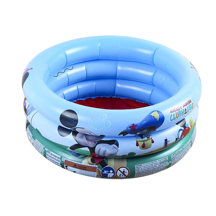 

PVC kids water playing pool inflatable children's swimming pool, Blue