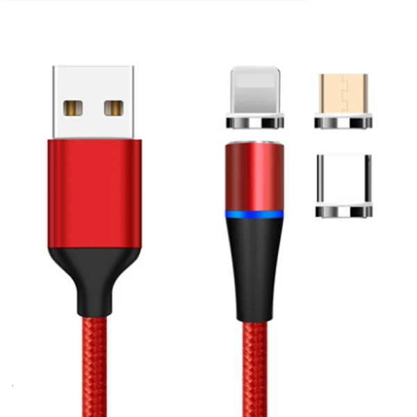 

Drop Shipping 1M 2M Cable USB Magnetic USB Cord Phone USB Data Cables Braided Fast-Charger Data Microusb Nylon