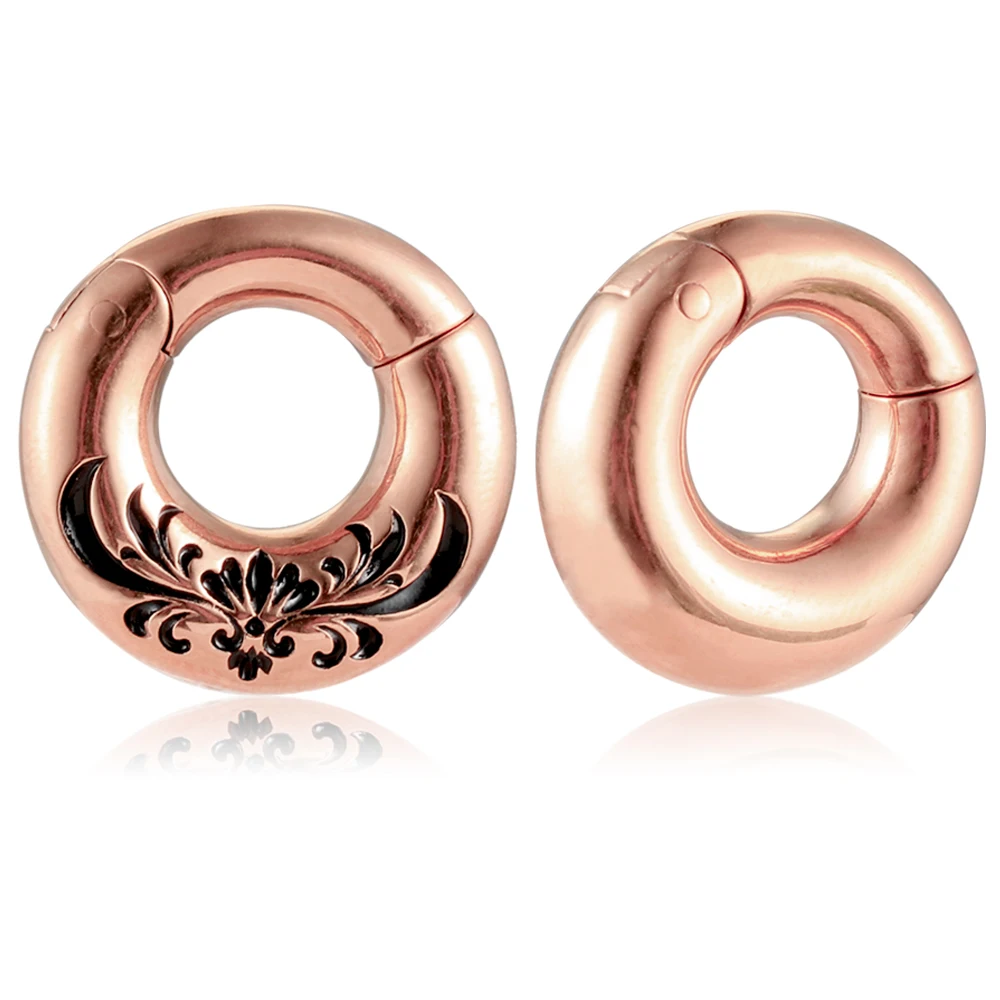 

316 L Stainless Steel Ear Gauges Plugs Flesh Tunnels Ear Weights Body Piercing Jewelry Pair Selling Ohrengewichte