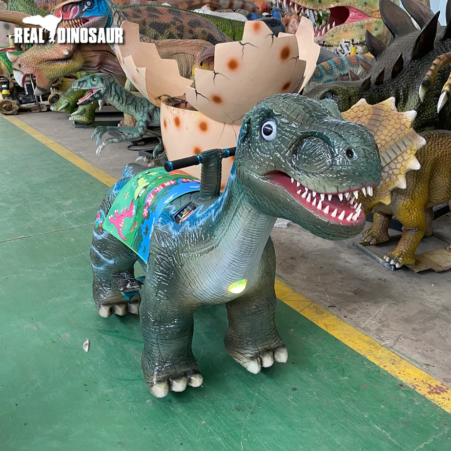 

Lifelike Movement Animatronic Animal Ride Car