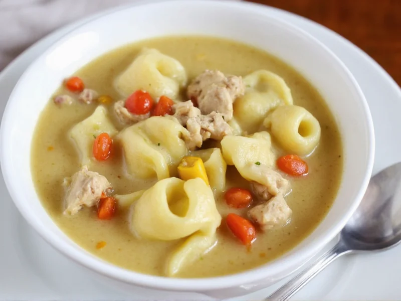 Creamy Chicken Tortellini Soup: Quick & Flavorful Recipe