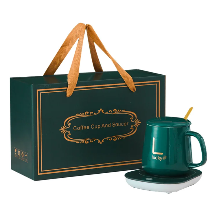 

Mug that Keeps Drink Warm Creative Coffee Thermal Electric Mug Keep Warmer 55 Degrees Warm Smart Warming Mug Customized Logo