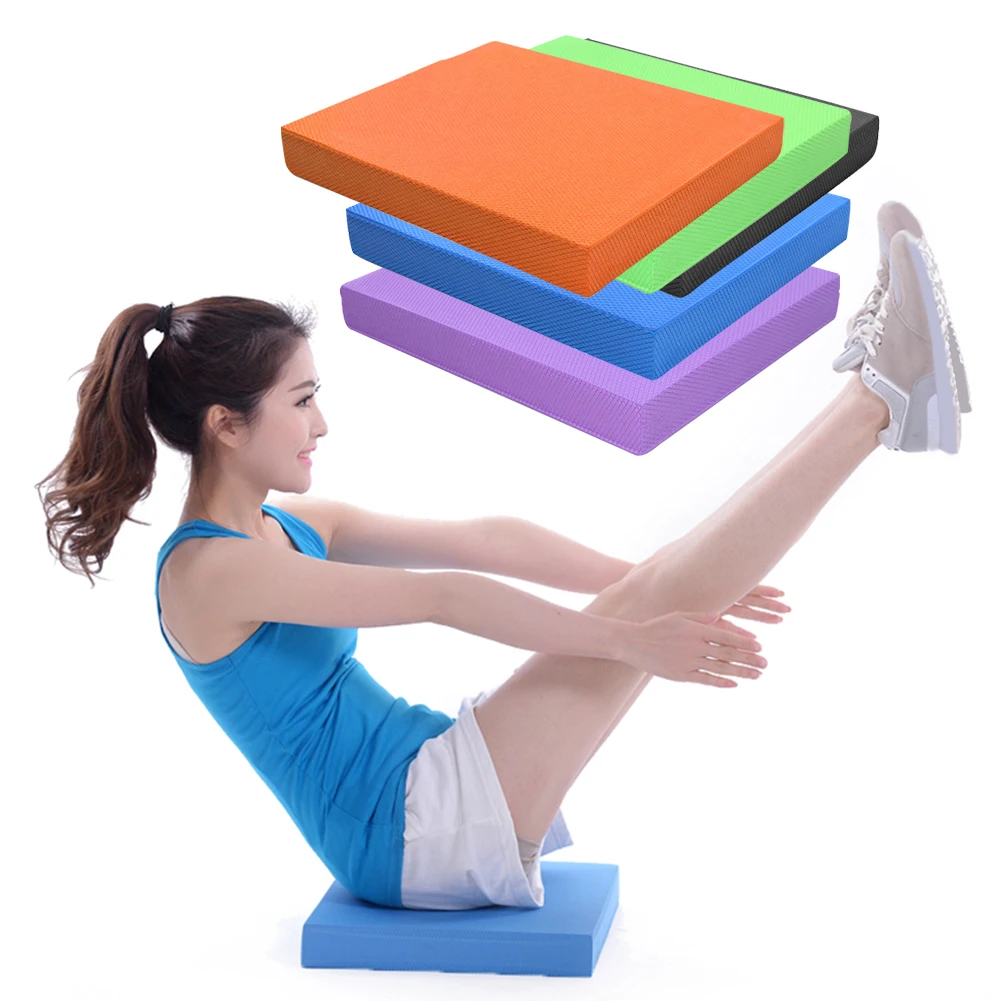 

Print Logo Promotional tpe balance mat gym fitness foam exercise pad balance pad