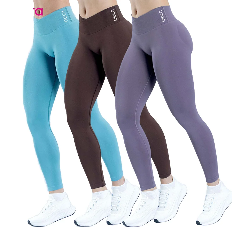 Four向弹力High-Waisted Full Length度Yoga Pants