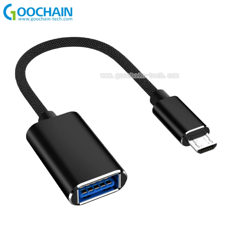 new design high quality usb 2.0 a female to micro male cable for mobile phone - ANKUX.COM