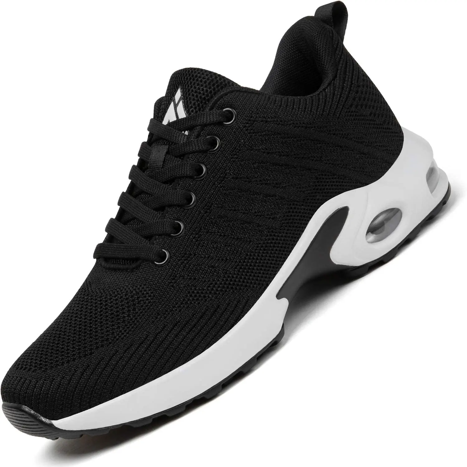 

2021 Wholesale Casual Breathable Air Cushion Lightweight Outdoor Sport Running Sneakers Walking Shoes for Women Black, 4 colors