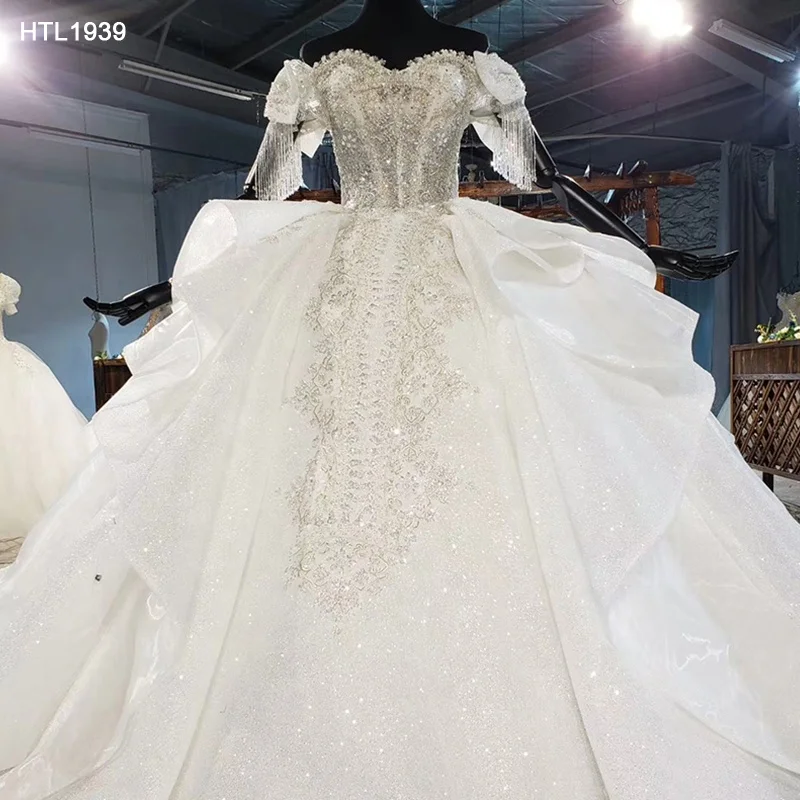 

Jancember AHTL1939 Bridesmaid Wedding Dresses Casual Women Bridal Ball Gown, White