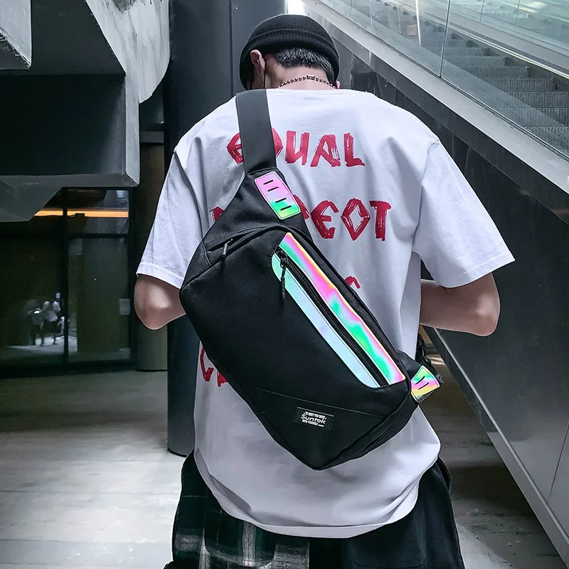 

Wholesale large capacity crossbody messenger bag waterproof one shoulder men crossbody chest bag, Customized color
