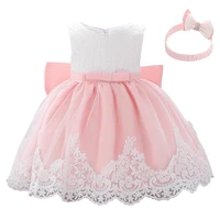

Latest Children Dress Designs Girls Dresses For Newborn Baby Clothes Infant Kids Baptism And Christening Frock L1911XZ