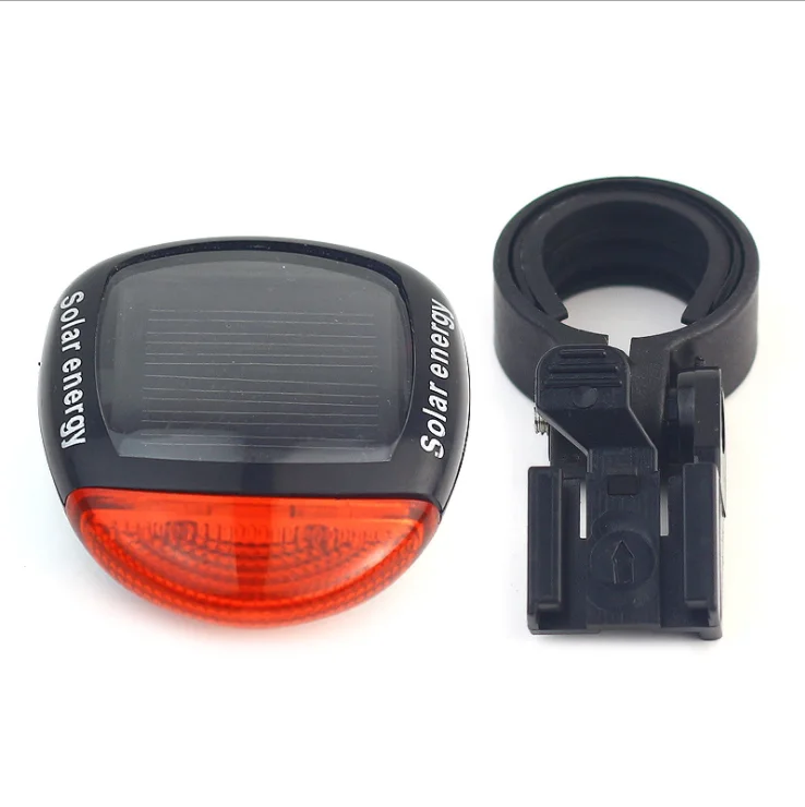 

Superwin Cycling Solar Powered Tail Light 2pcs Red Led Taillight Solar Safety Warning Bicycle Rear Light Solar Bicycle Light