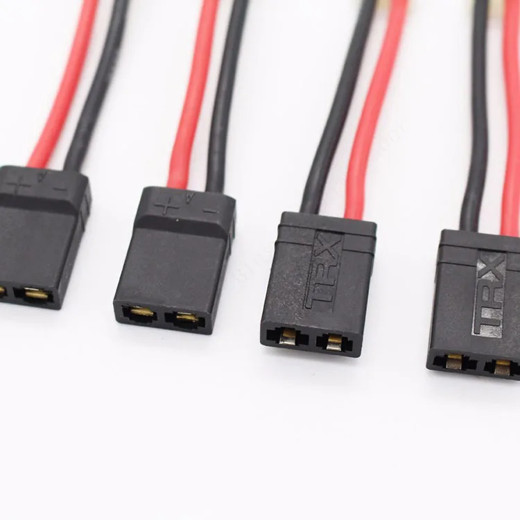 
Amass TRX to Tamiya Connector Plug Adapter Charger Lead Cable 14AWG 15CM Silicone Wire for RC Lipo Battery 