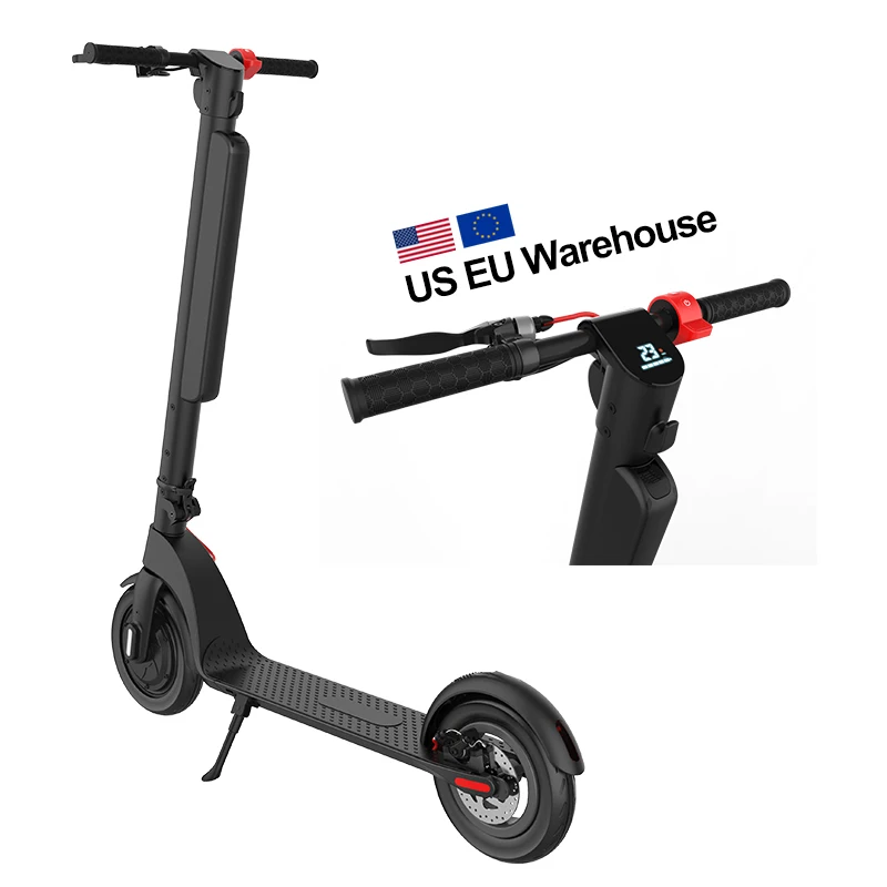 

New style 32KM/H high speed waterproof removable battery 350W motor hx x8 electric scooter, Black