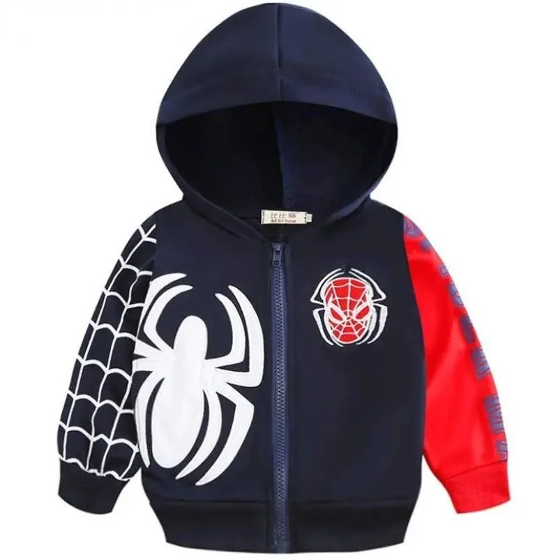 

Spring and Autumn Cartoon Boys Baby Clothes Children's Hoodie Long Sleeve Zipper Cardigan Jacket Jacket Tops